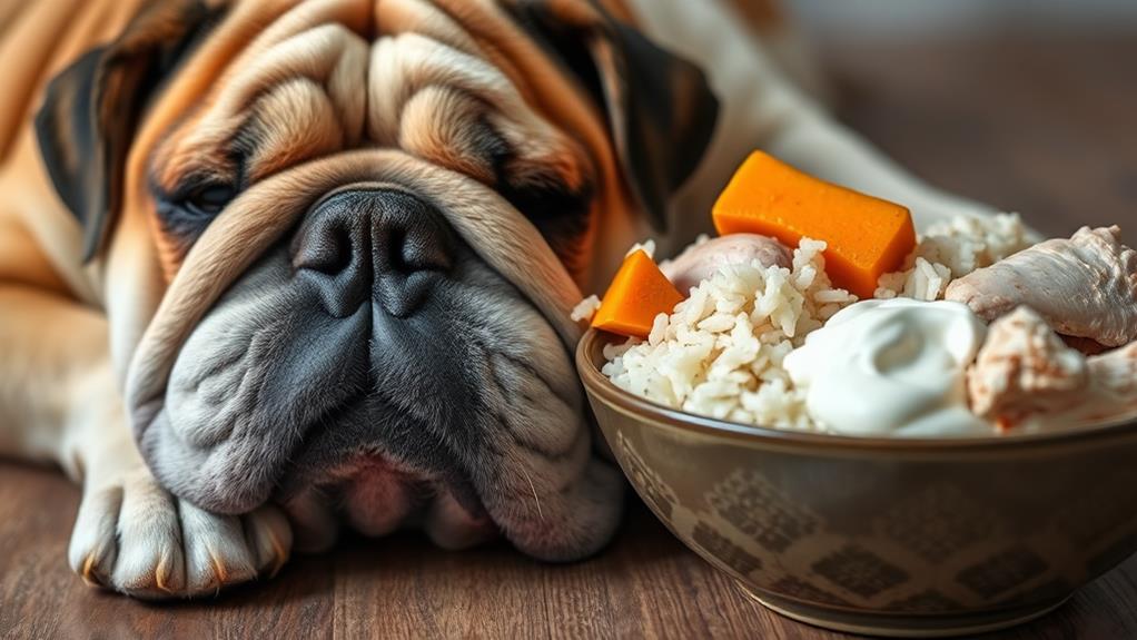 bulldog digestive health foods