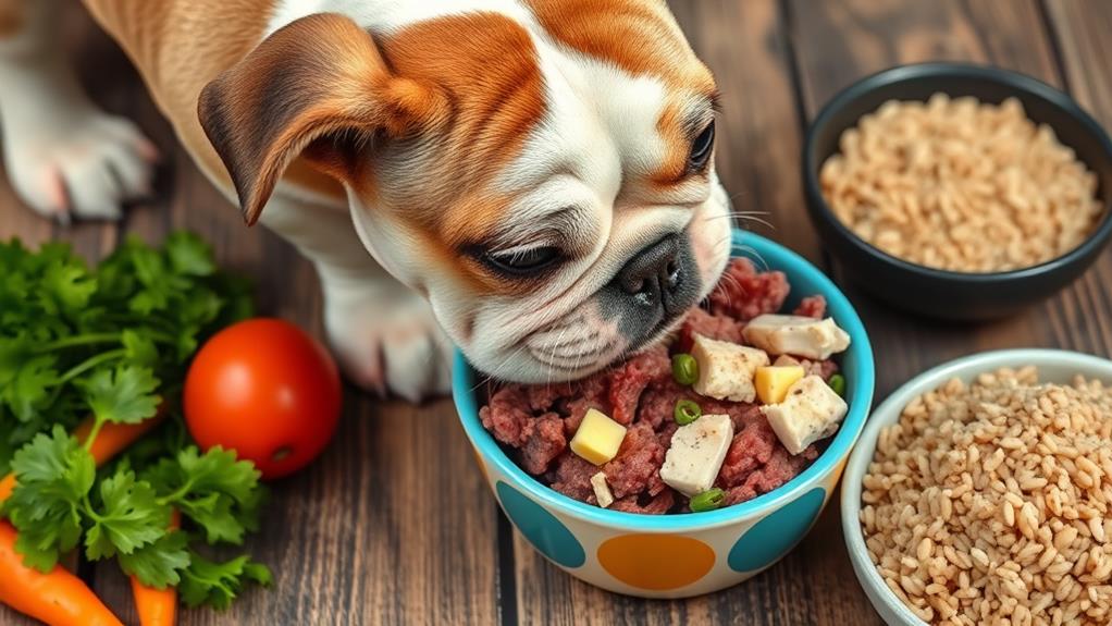 bulldog puppy protein recipes