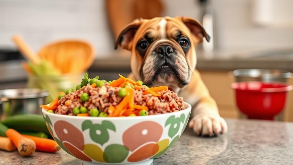 homemade puppy meal transition