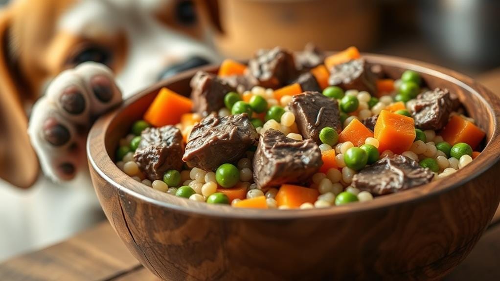 hearty venison barley mix
