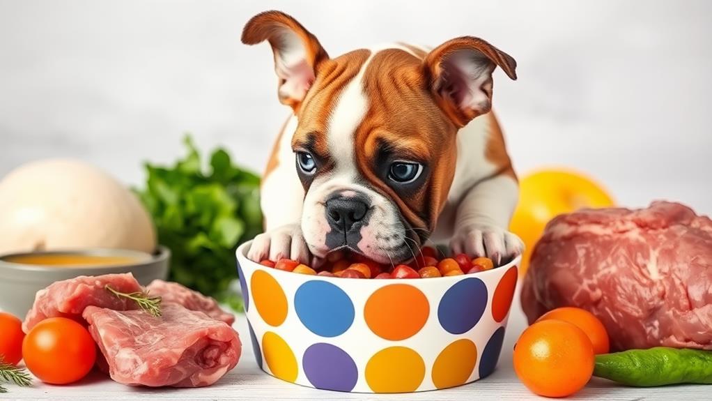 optimal diet for bulldogs