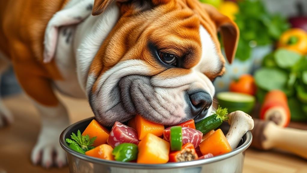 affordable raw bulldog diet