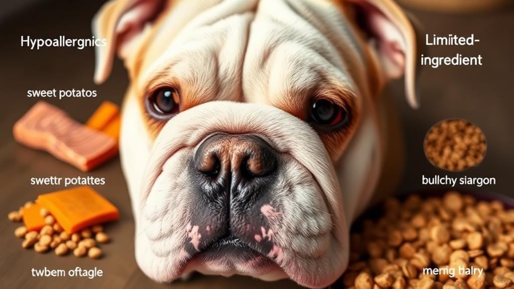 bulldog allergy food considerations