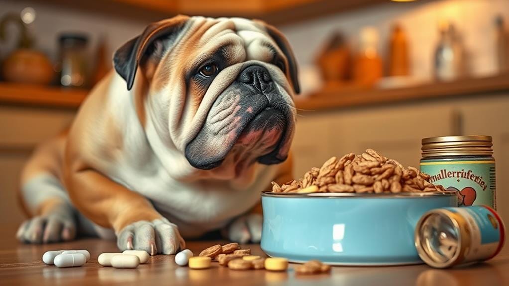 bulldogs common food allergens