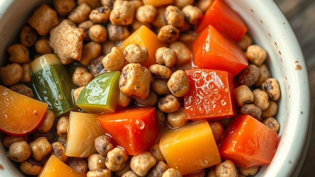 combining moist and dry meals