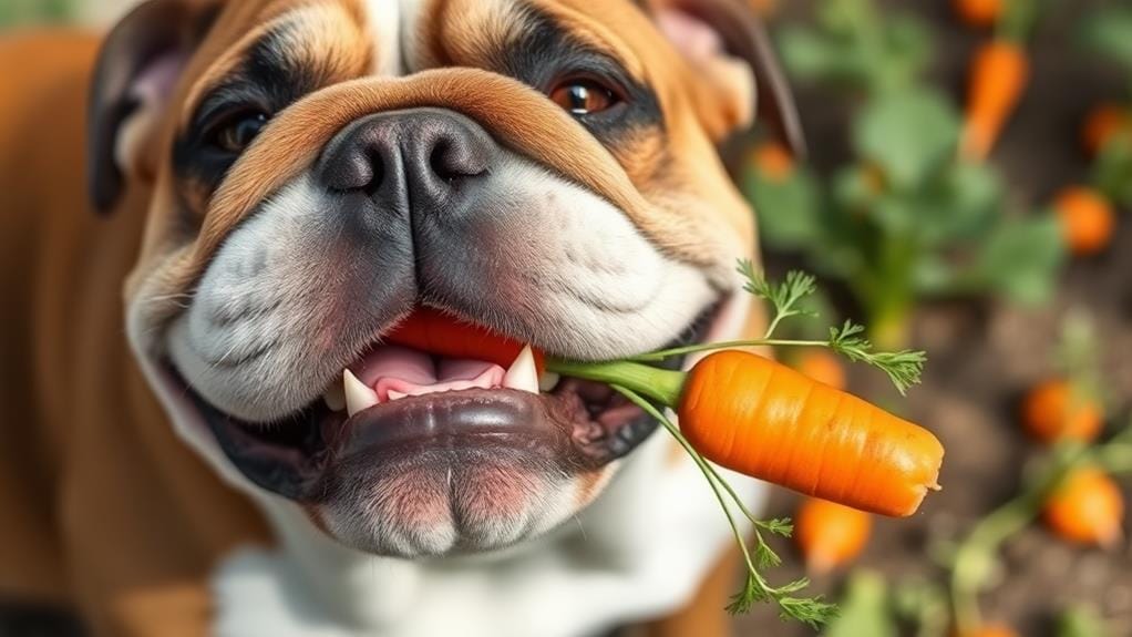 crunchy carrot snacks bulldogs