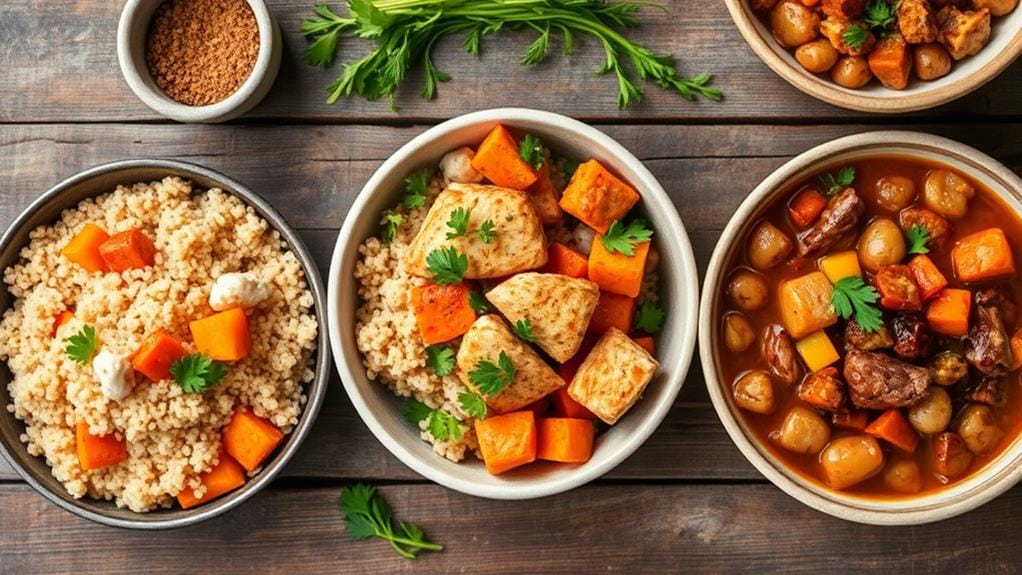 delicious protein packed dishes
