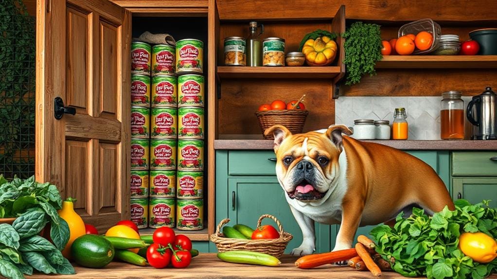 fresh dog food pantry