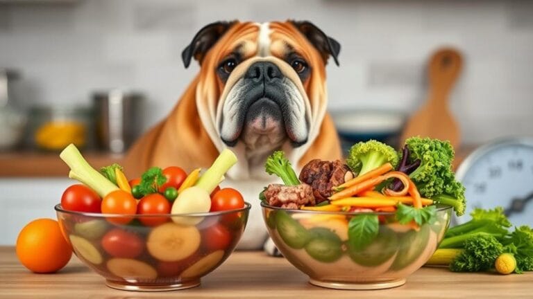 healthy bulldog weight control meals
