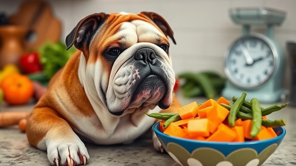 healthy veggies for bulldogs