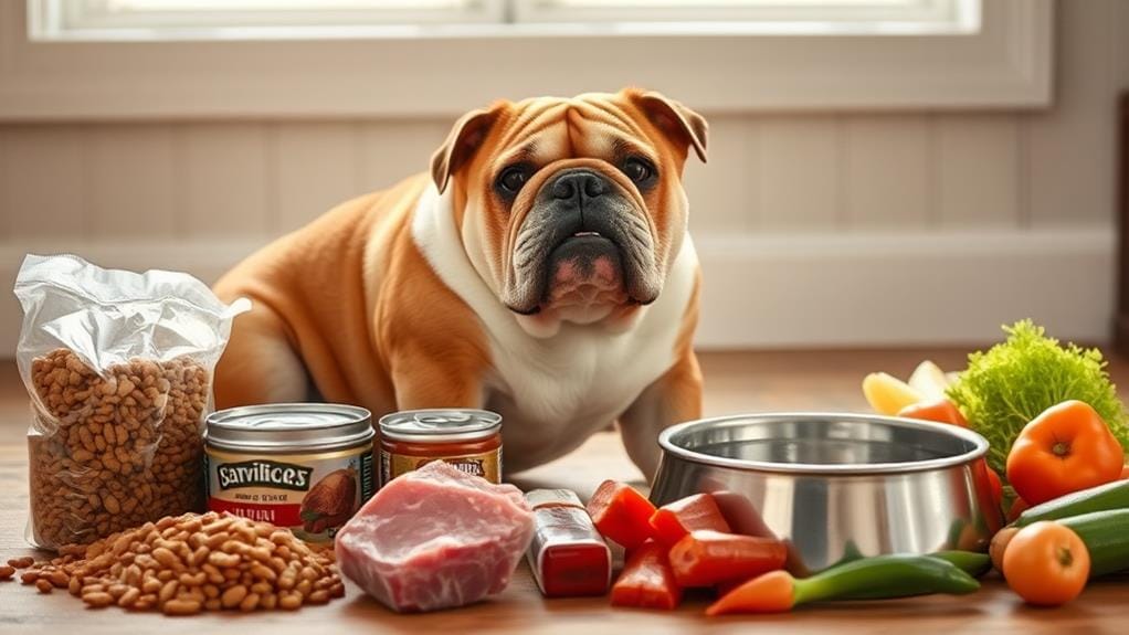 bulldog feeding guidelines factors