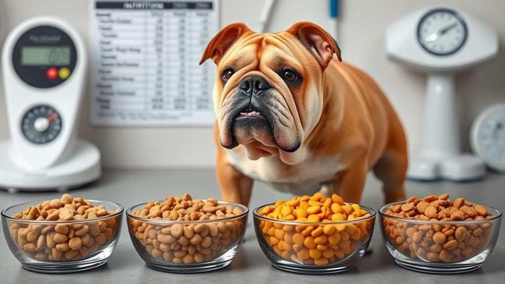 choosing bulldog dry food