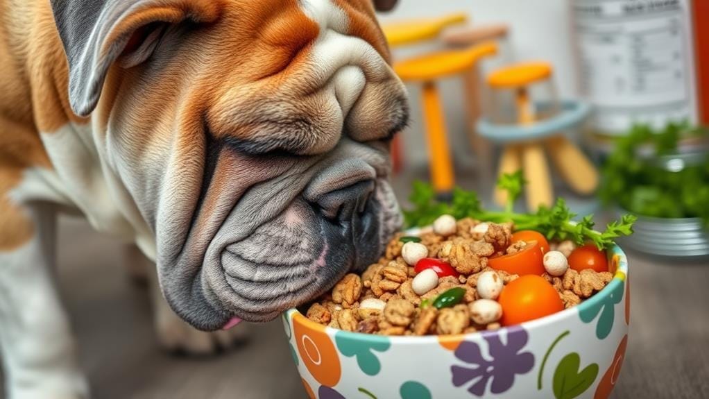 senior bulldogs dietary considerations