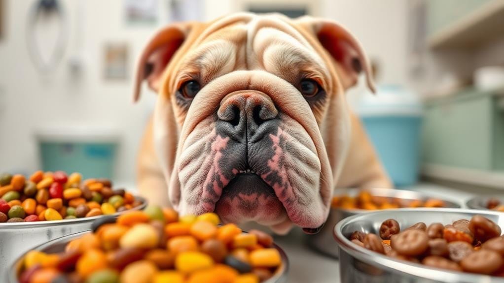 allergy friendly bulldog food choices