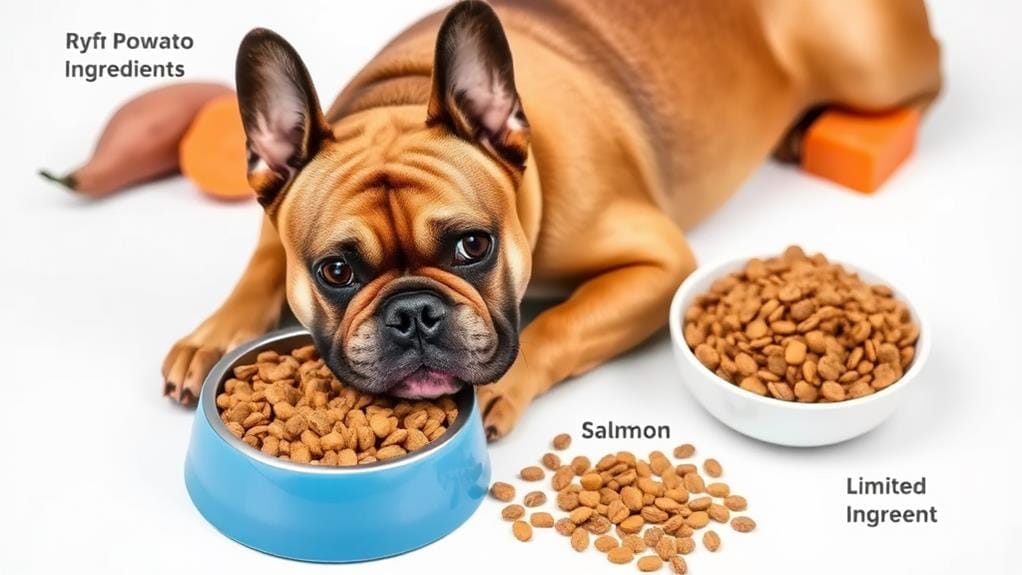 food selection for allergic bulldogs