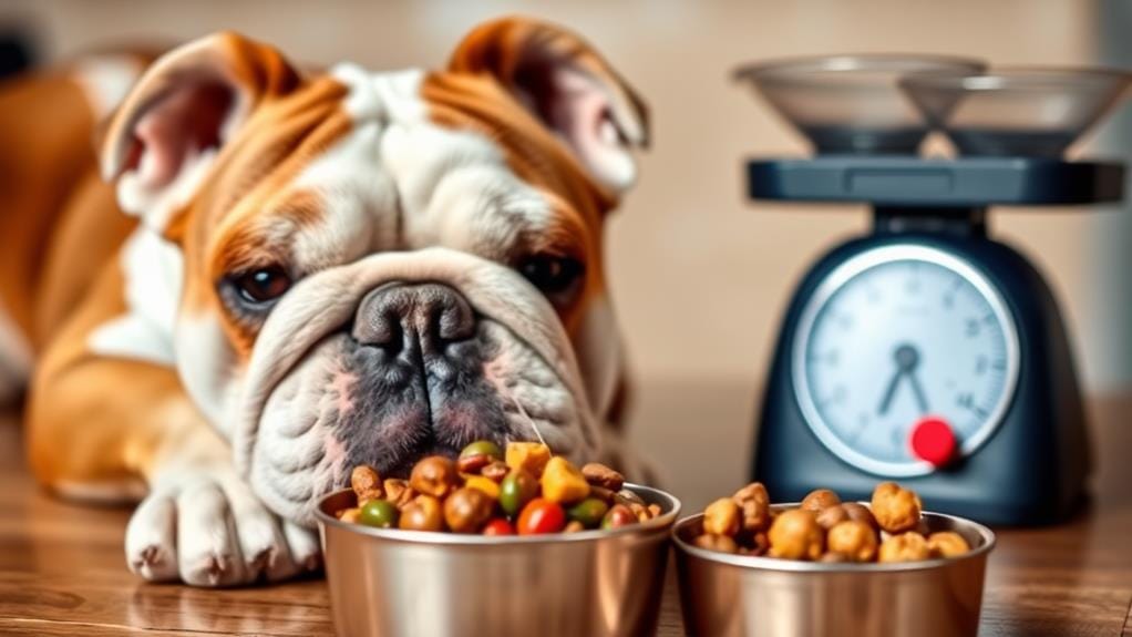 managing bulldog diet portions
