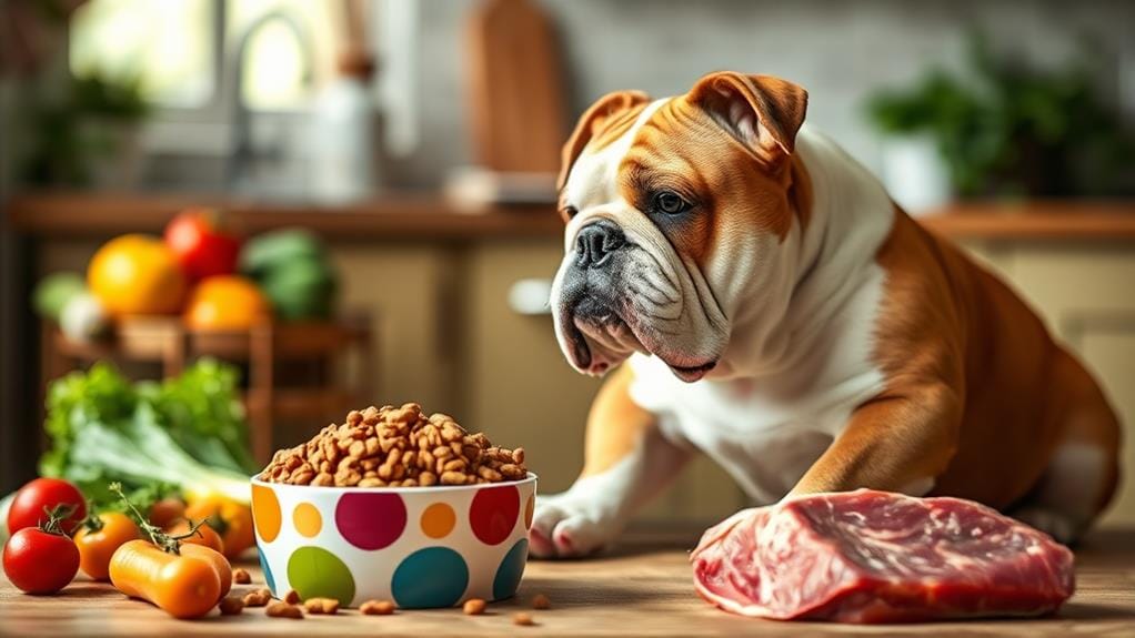 bulldogs grain free diet options