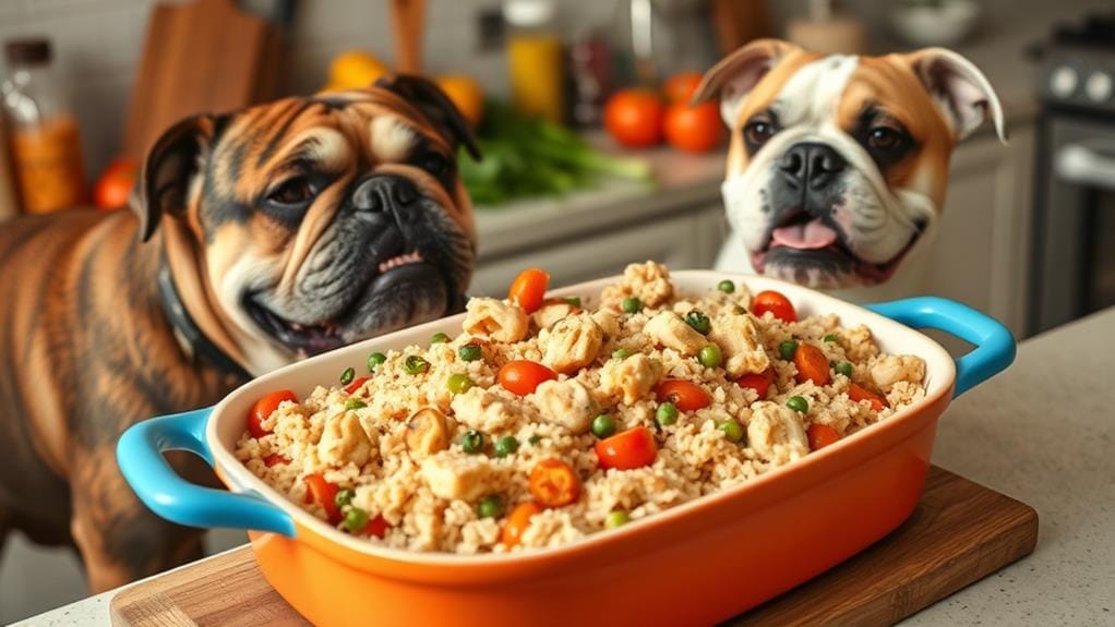 casserole with leftover vegetables