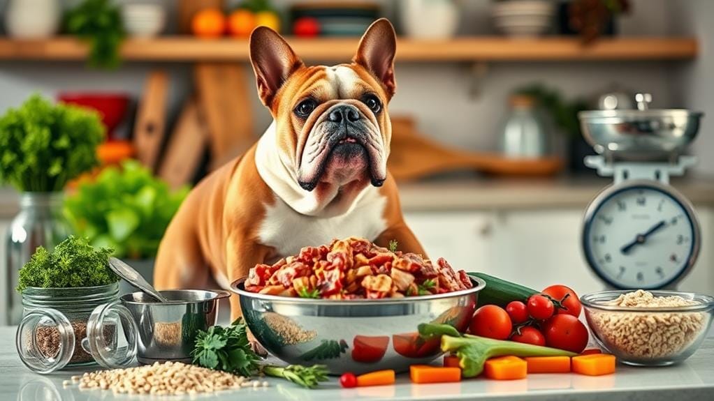 choosing food for bulldogs