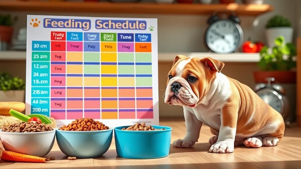 puppy feeding time guidelines