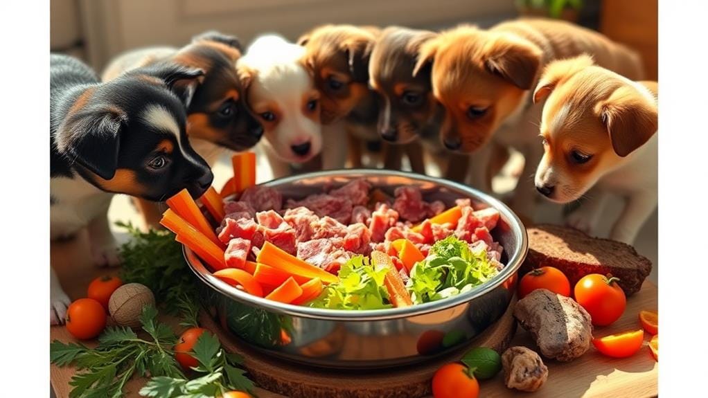 raw and cooked diets