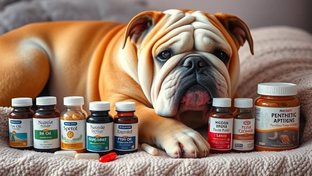 senior bulldog nutritional supplements
