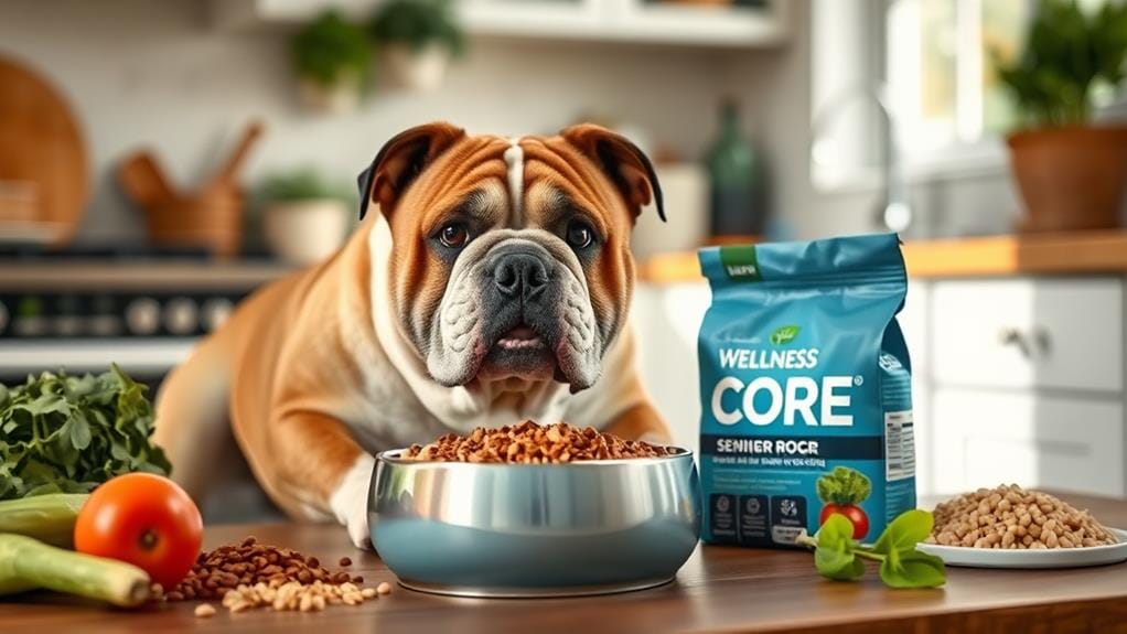 senior dog wellness food