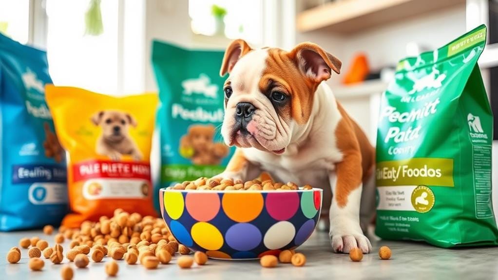 top bulldog puppy foods