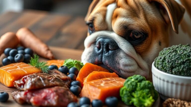 top foods for bulldogges