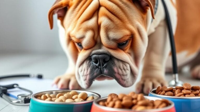 vet approved bulldog allergy foods