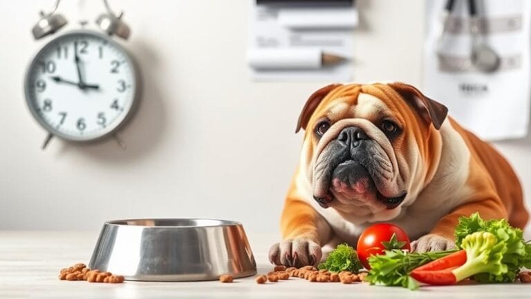 vet approved bulldog feeding schedules