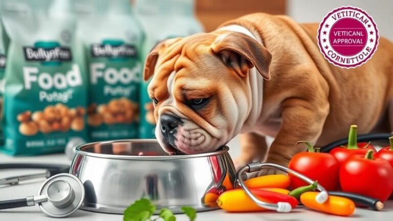 vet approved bulldog puppy foods