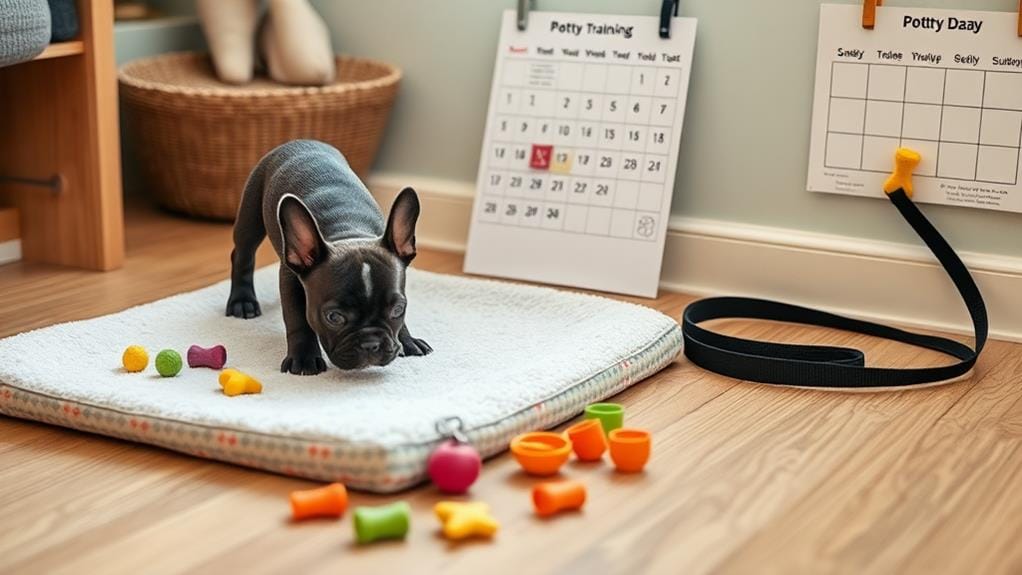 getting ready for potty