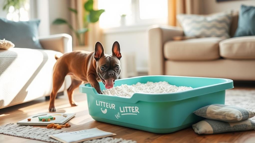 litter box training steps