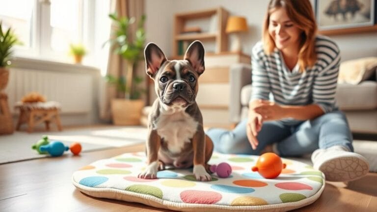 potty train french bulldog puppy