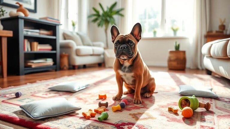 potty train older bulldog